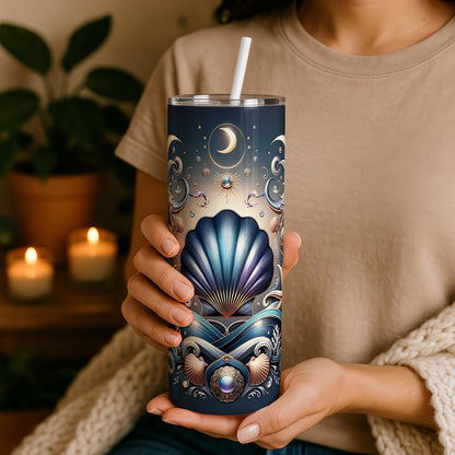 Yemayá 20oz Tumbler, Yoruba Lukumi Goddess Art Tumbler, Spiritual Gift, Sacred Spirituality Gift, Santeria Art Tumbler, Orisha 20oz Tumbler