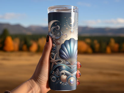 Yemayá 20oz Tumbler, Yoruba Lukumi Goddess Art Tumbler, Spiritual Gift, Sacred Spirituality Gift, Santeria Art Tumbler, Orisha 20oz Tumbler