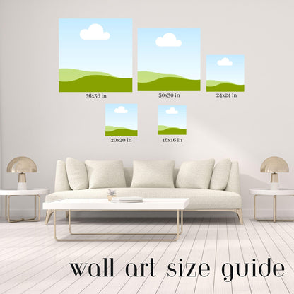 Obatala Orisha Canvas Art, Yoruba Lukumi Inspired Wall Art. Regla de Osha-Ifa Wall Art, Santeria Canva, Spiritual Gift
